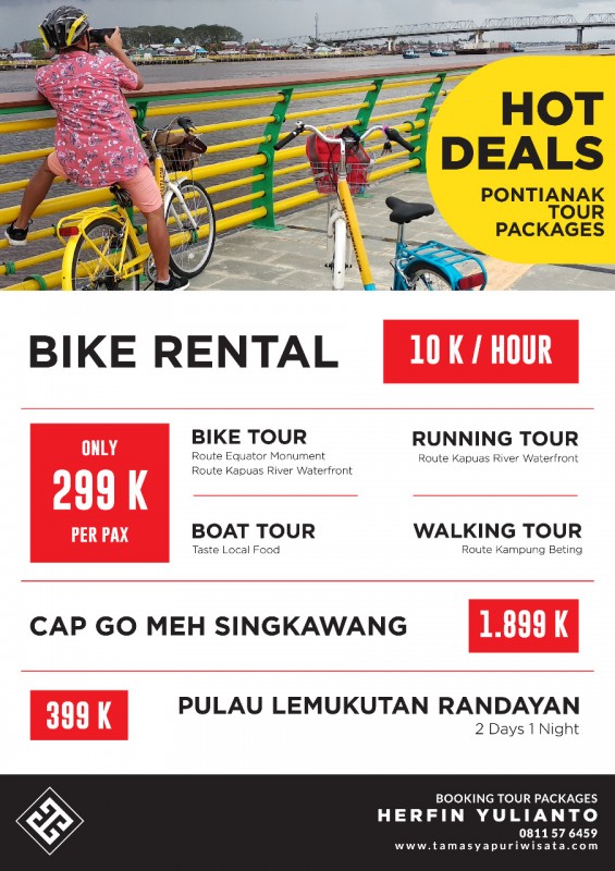 Hot Deals Pontianak Tour Packages www.tamasyapuriwisata.com
