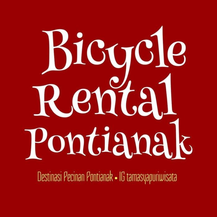 Bicycle Rental Sepeda Wisata Hotel Pecinan Pontianak IGtamasyapuriwisata